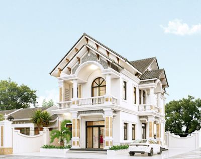 115 ý tưởng thiết kế Biệt thự Truyền thống năm 2024